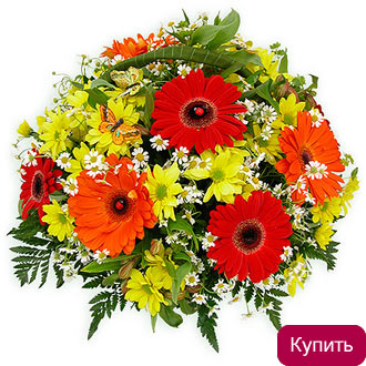 Цветочная корзина Чародейка