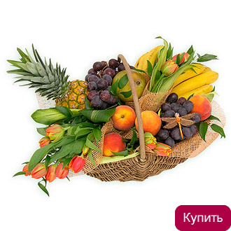 Корзина с фруктами