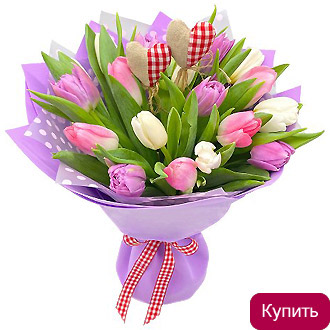 Букет тюльпанов Ксения