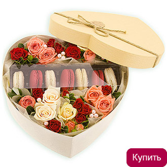 цветы в коробке в Красноярске