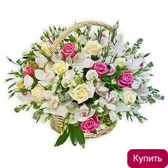 Цветочная корзина Смятение чувств